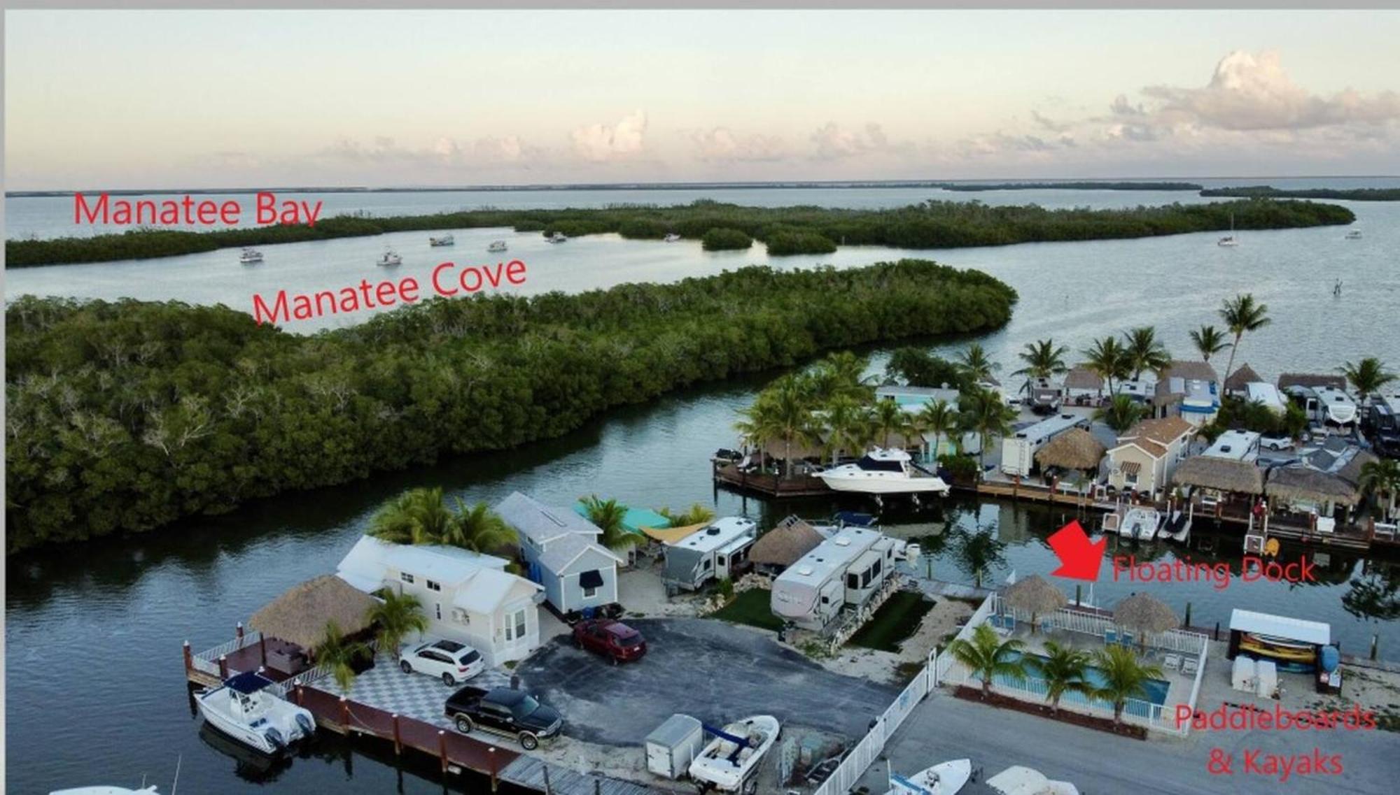 Tiny Home On Waterfront, Bay Views, Deck, Pool Jewfish 客房 照片