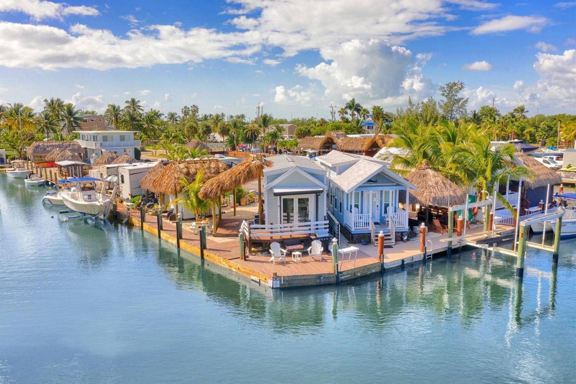 Tiny Home On Waterfront, Bay Views, Deck, Pool Jewfish 客房 照片